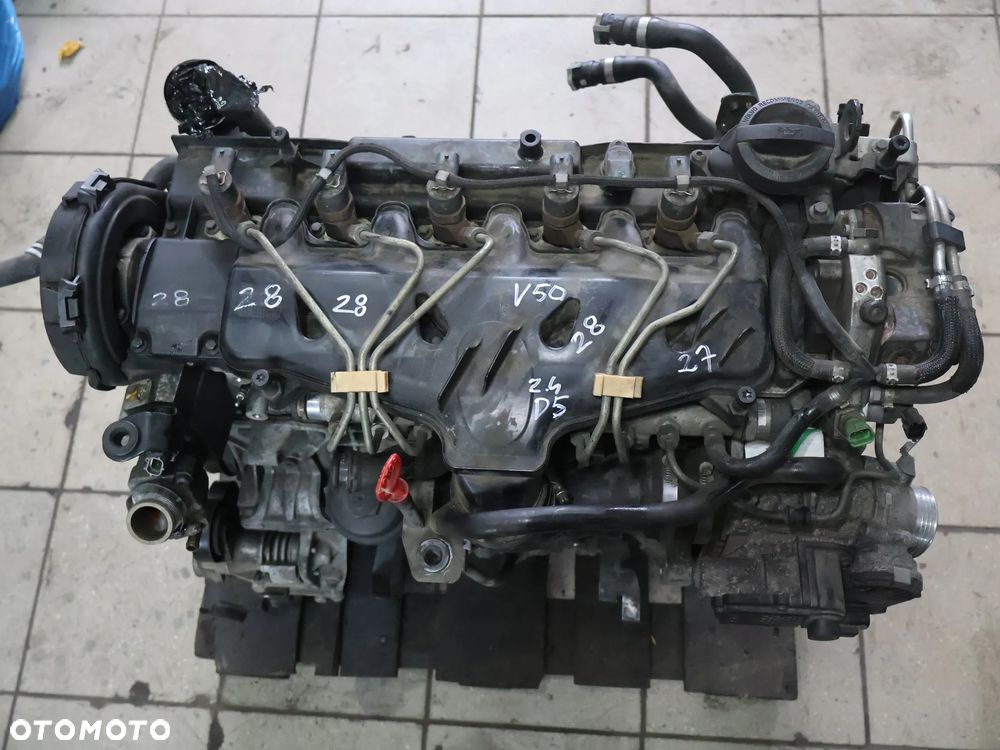 VOLVO V50 S40 C30 C70 SILNIK 2.4 D5 D5244T 180KM KOMPLET 05-13R 188TYS KM POMIAR GWARANCJA - 1