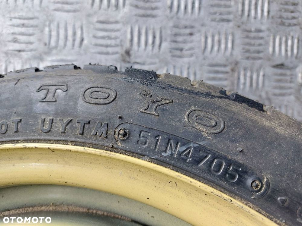 KOŁO DOJAZDÓWKA 5x114,3 4Jx15 FI67,1 115/70R15 2005R TOYO MAZDA 3 I BK - 3