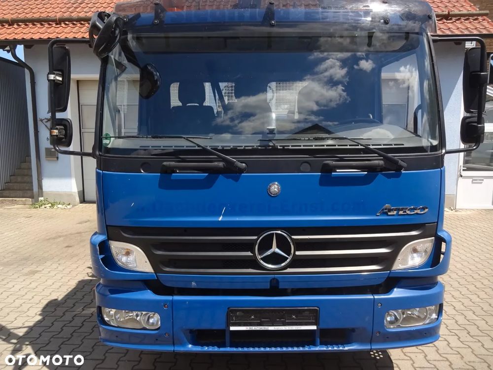 Mercedes-Benz ATEGO 4x2 1224 WYWROTKA KIPER miller + HDS dzwig żuraw PALFINGER + CZERPAK + WIDŁY // NISKI Potwierdzony przebieg!!! - 2