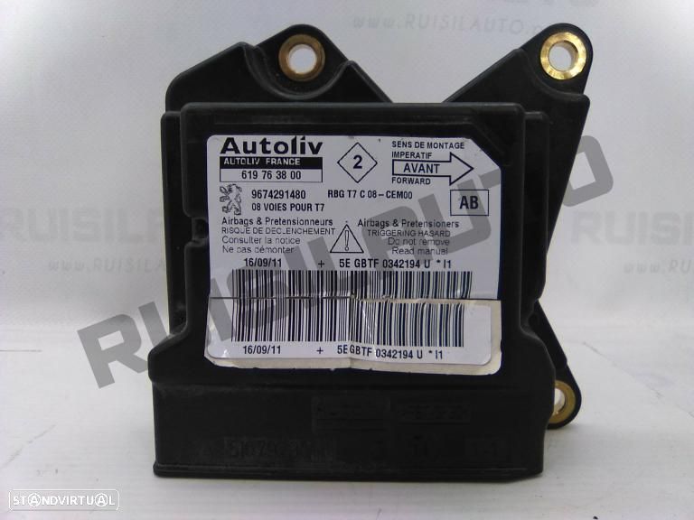 Centralina Airbags 96742_91480 Peugeot 308 I [2007_2015] 1.6 Hd - 1