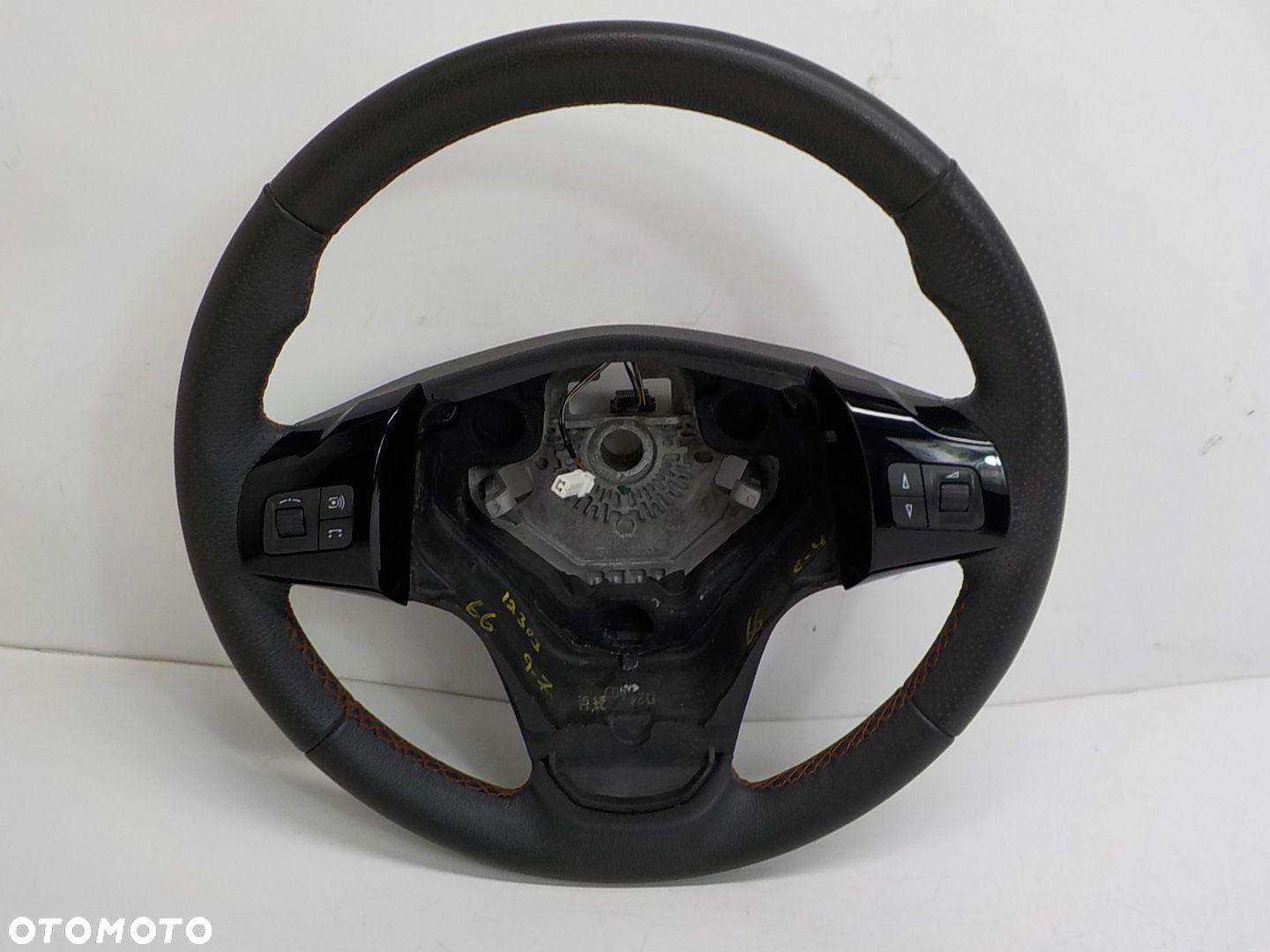 OPEL CORSA D KIEROWNICA SKÓRA MULTI - 1