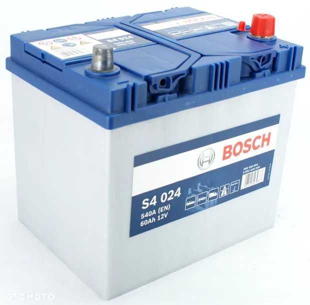 Akumulator Bosch S4 024 60AH 540A P+ RADOM wysyłka - 1