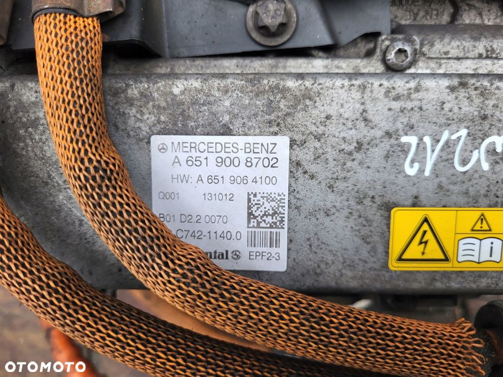 inwerter konwerter sterownik mercedes w212 lift e300 hybrid 6519008702 - 2