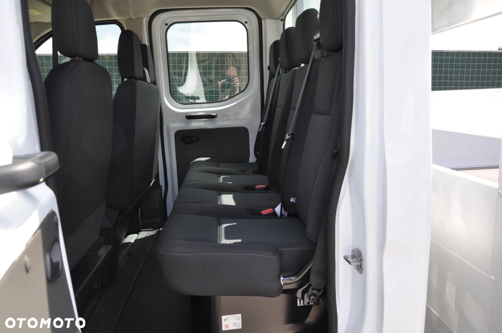 Ford TRANSIT L3 7 OSOBOWY FABRYCZNIE NOWY !!! DOSTĘPNY OD RĘKI !!! DOKA DUBEL KABINA PODWÓJNA KABINA + SKRZYNIA HAK - 6