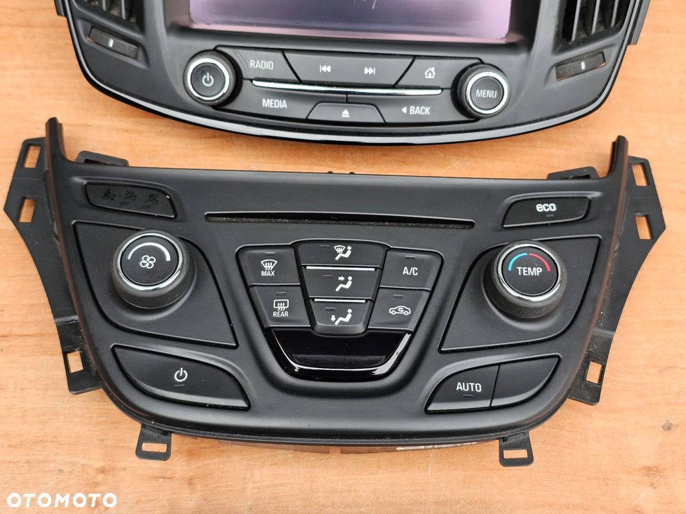 RADIO NAWIGACJA WYŚWIETLACZ KOLOROWA KOMPLET OPEL INSIGNIA A PO LIFT 2.0 HMI 23474779 26202389 - 4