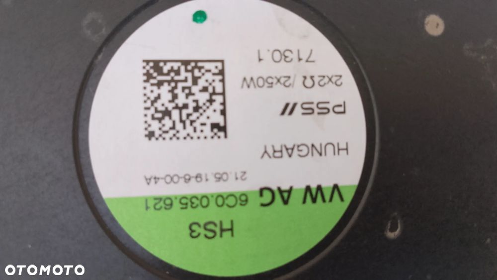 SUBWOOFER VW SKODA 6C0035621  GOLF 8 ATECA SKODA - 4
