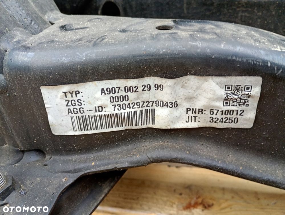belka zawieszenia sanki kołyska ława wózek mercedes sprinter w907 2022r A9070022999 - 10