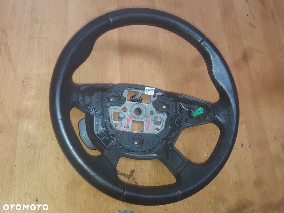 KIEROWNICA SKÓRZANA FORD FOCUS MK3 KUGA MK2 B.ŁADNA ZOBACZ - 1