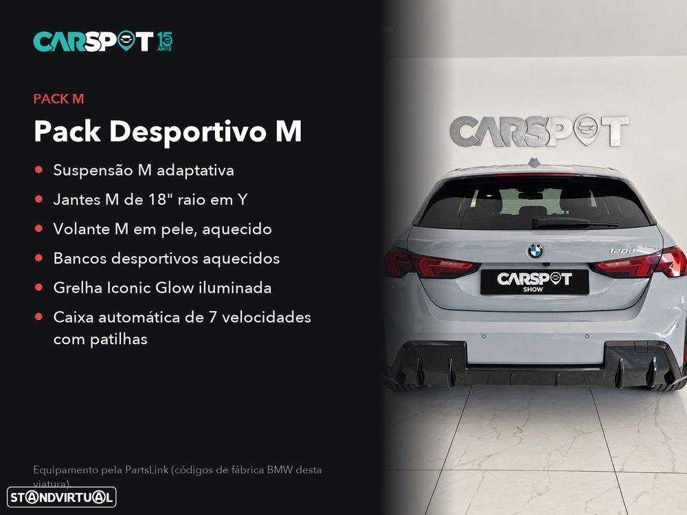 BMW 120 d Pack Desportivo M - 37