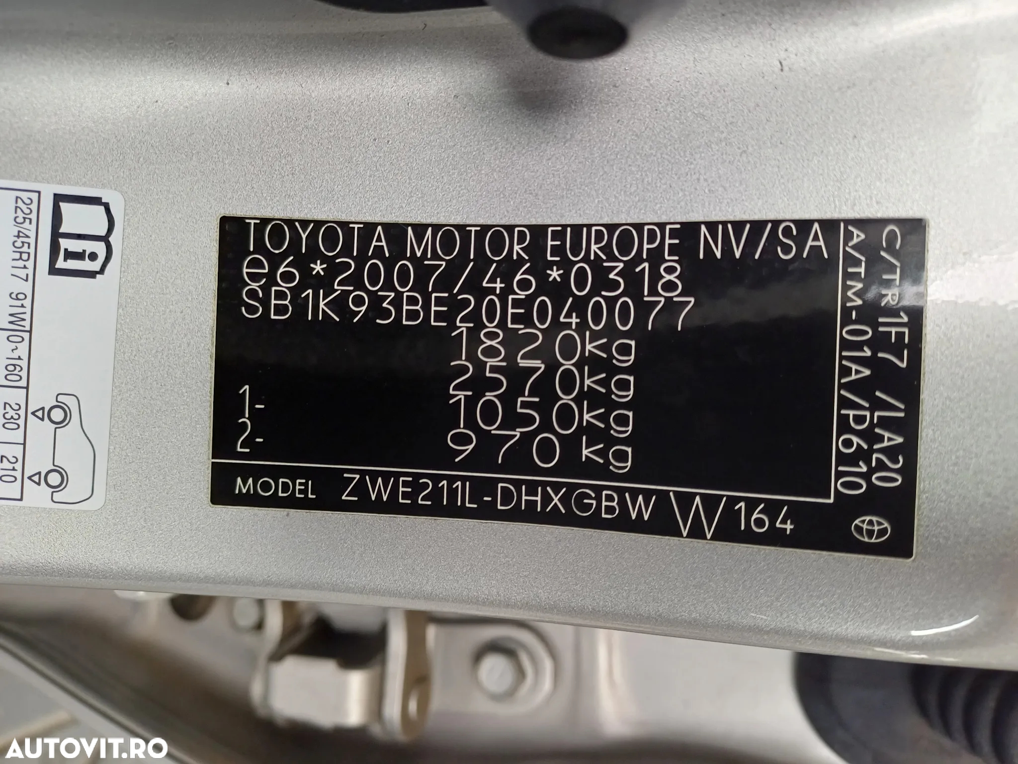 Toyota Corolla 1.8 HSD Exclusive interior Negru - 35