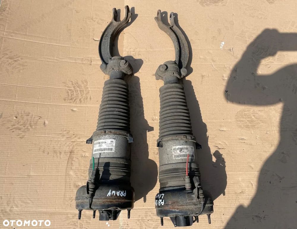 AUDI A8 D4 4.2 TDI AMORTYZATOR LEWY PRAWY PRZÓD 4H0616039AB - 1