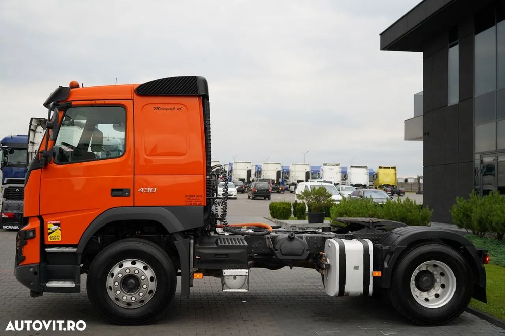 Volvo FMX 430 / SISTEM HIDRAULIC / CABINĂ JOSĂ / JANTE DIN ALIAJ / EURO 6 / IMPORTAT - 6