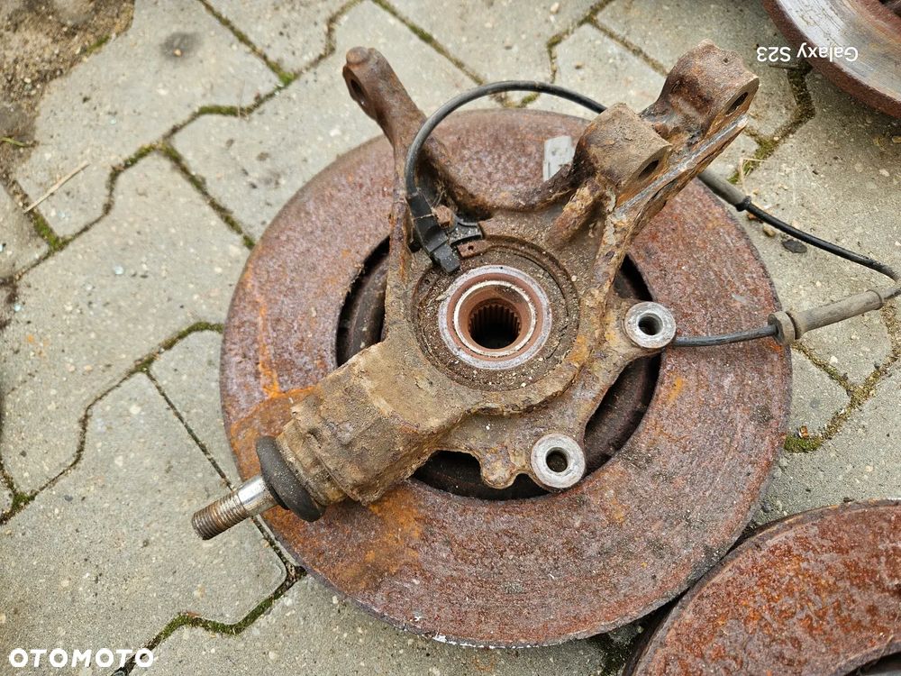Zwrotnica piasta lewa prawa przednia ABS Peugeot 308 T7 1,6 VTI THP 2009r - 6