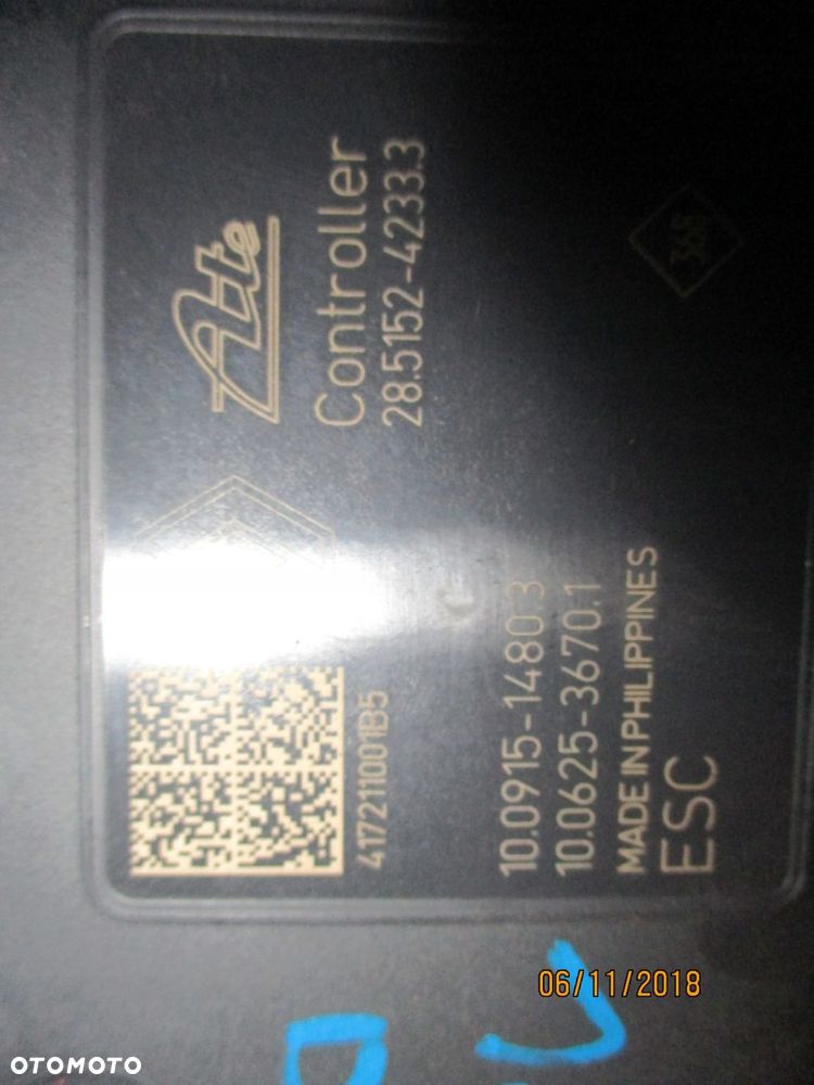 pompa abs esc do renault megane iv 476607355r0 - 3
