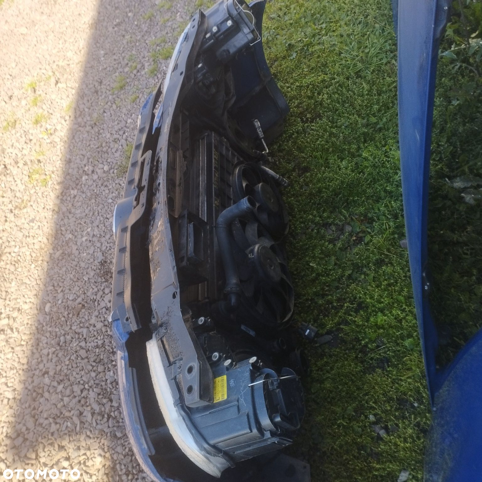 Volkswagen Touran 1t przód maska zderzak pas przedni błotniki lampy - 8