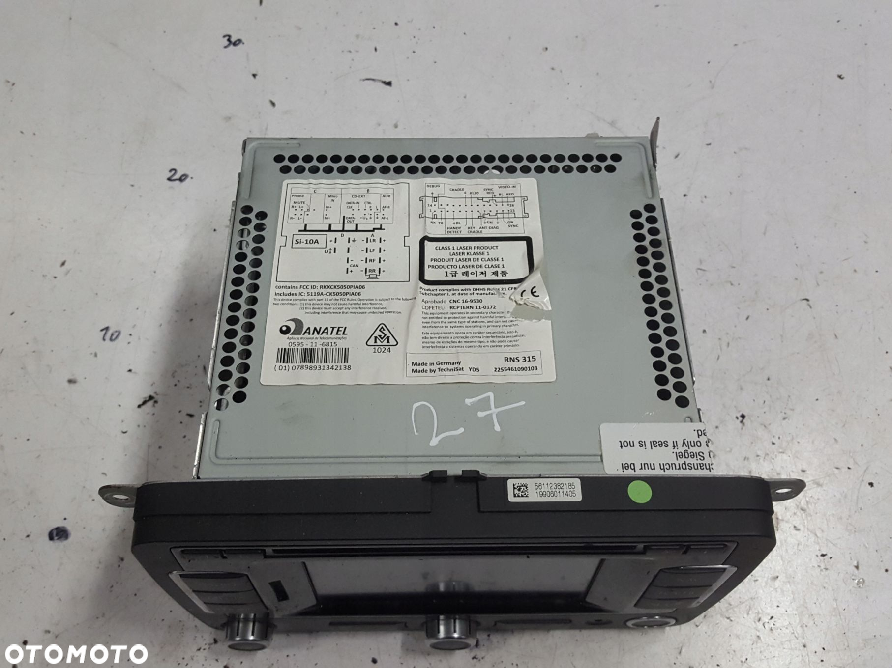 VW PASSAT B7 CC EOS GOLF V VI NAWIGACJA GPS RADIO 3C0035279X - 4