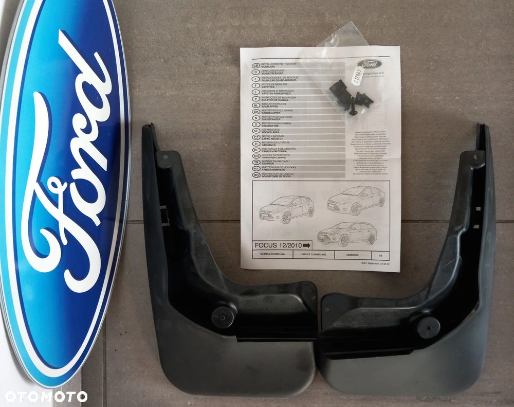 Chlapacze Ford Tył, Dopasowane Do Ford Focus Mk3 od 01/2011 -> hatchback 1798977 - 1