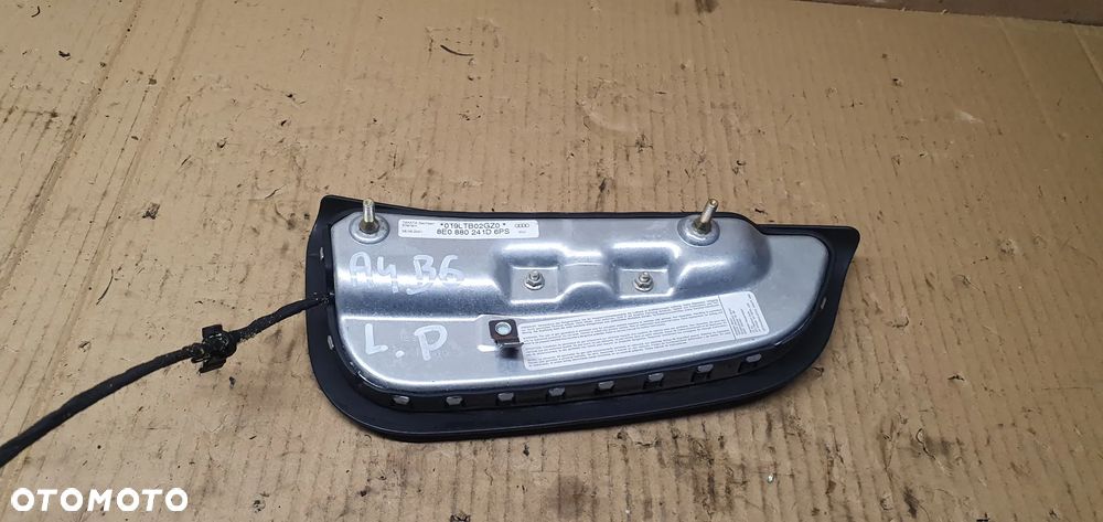 Poduszka fotela kierowcy lewa AIRBAG Audi A4 B6 8E0880241D - 3