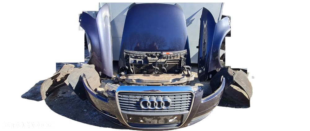 AUDI A6 C6 KOMPLETNY PRZÓD LZ7Q - 7