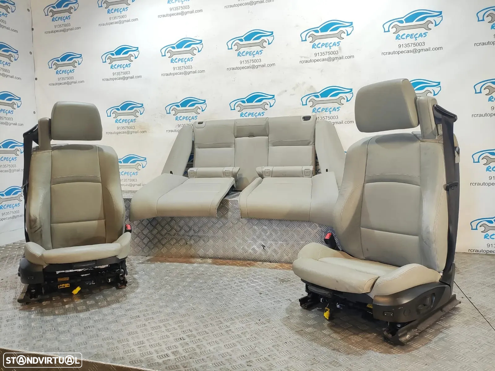 Bancos Elétricos Pele Pack M BMW Serie 3 E93 Cabrio 2007 –  2013 - 4
