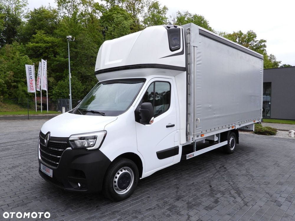Renault MASTER  PLANDEKA 10 PALET WEBASTO TEMPOMAT LEDY PNEUMATYKA KLIMATYZACJA  165KM - 7