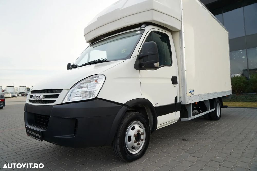 Iveco DAILY 35-150 / CONTAINER 4.3 m / 750 KG RIDICARE / DUBLU / IMPORTAT - 10