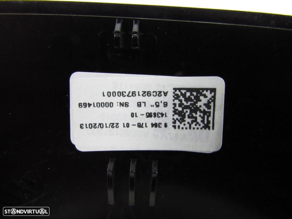 Aro Frontal Em LED - Radio 6.5'' Seminovo/ Original MINI MINI (F56)/MINI MINI (F... - 3