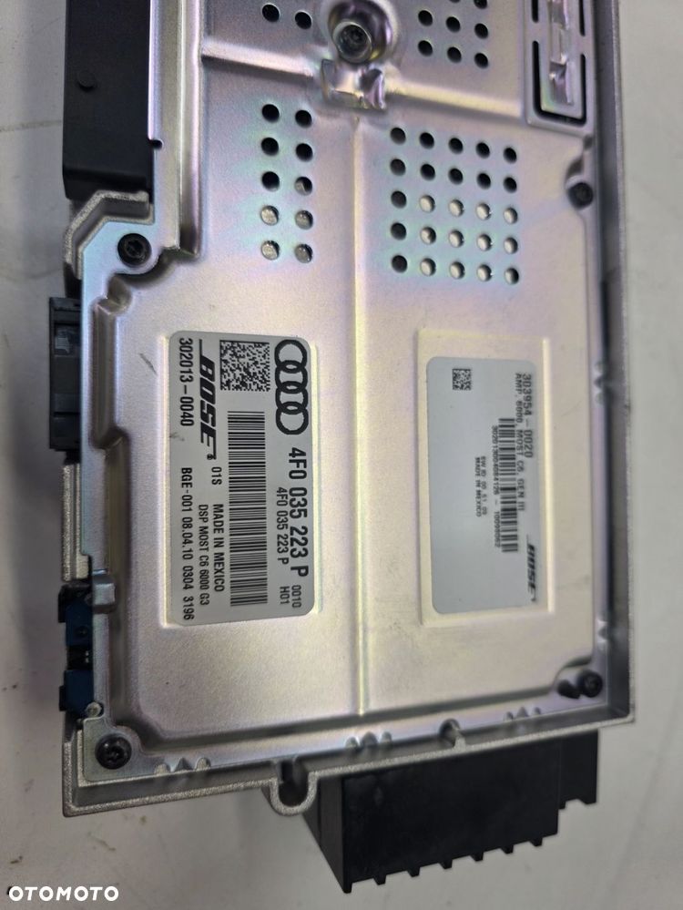 WZMACNIACZ BOSE AUDI A6 C6 4F0035223P 4F0910223P SPRAWNY - 10