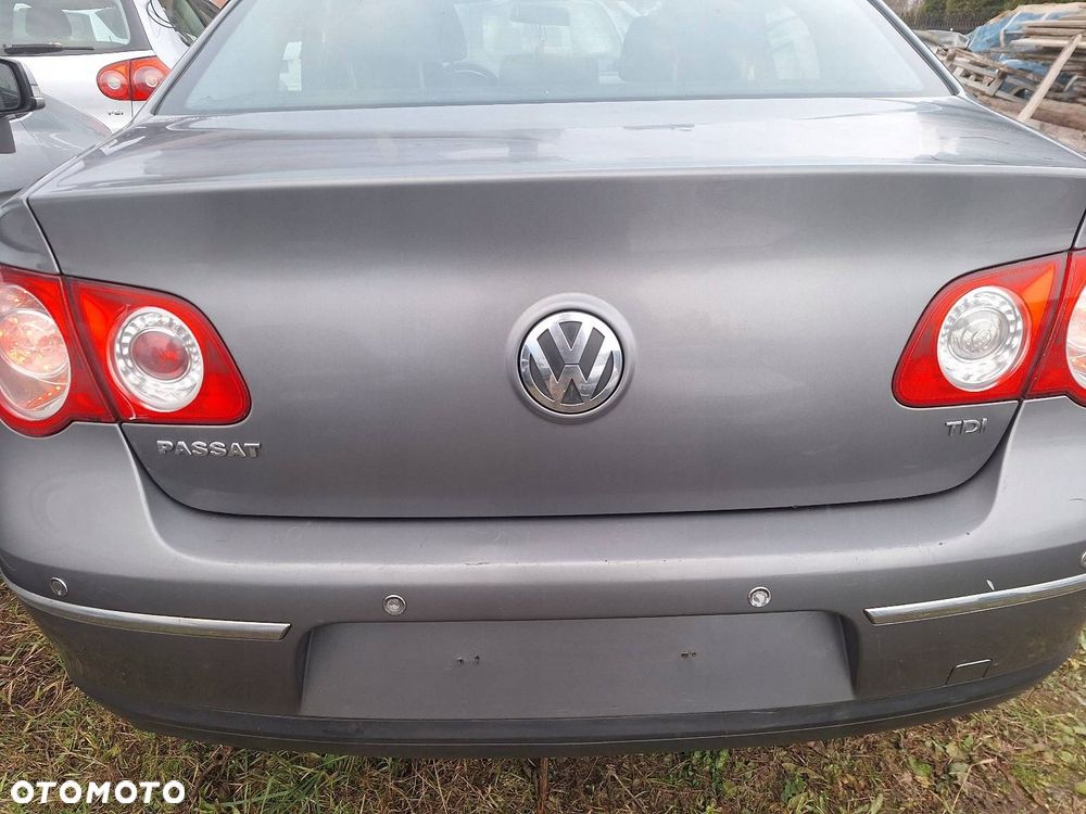 KOMPLETNY TYŁ KLAPA ZDERZAK LAMPA PDC VOLKSWAGEN PASSAT B6 SEDAN LA7T - 11