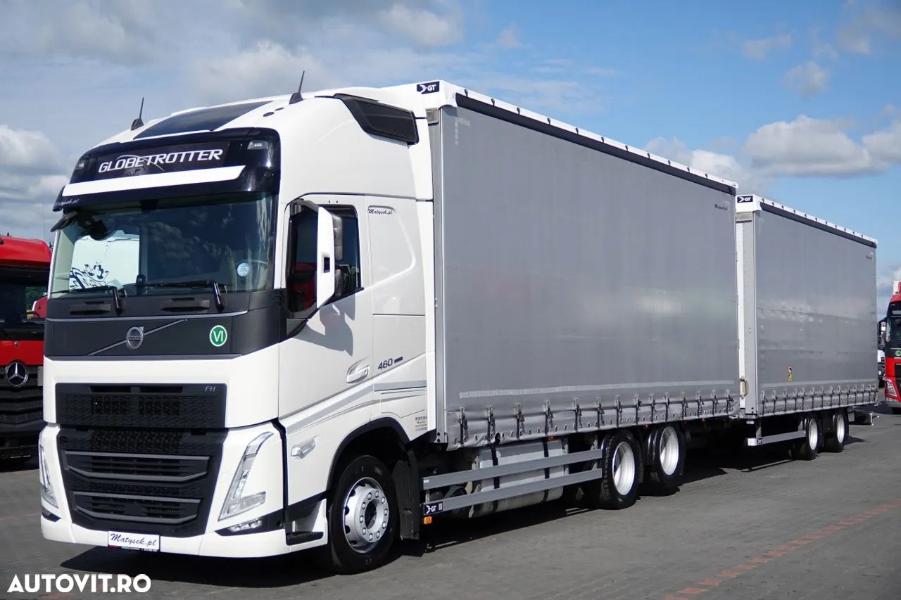Volvo FH 460 / SET TANDEM / 120 M3 / ALL ON PNEUMATICE / 2022 / DUPĂ CONTRACTUL DE SERVICE GOLD - 1