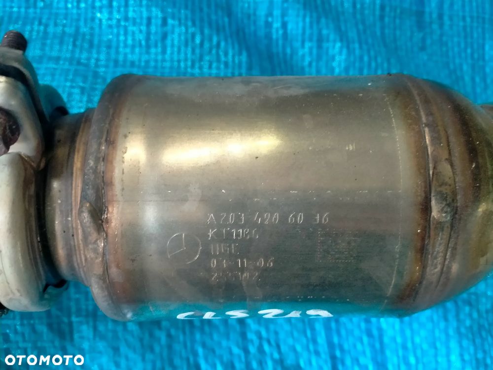 Mercedes W219 CLS W211 E Klasa Katalizator DPF  A2034906036 - 2