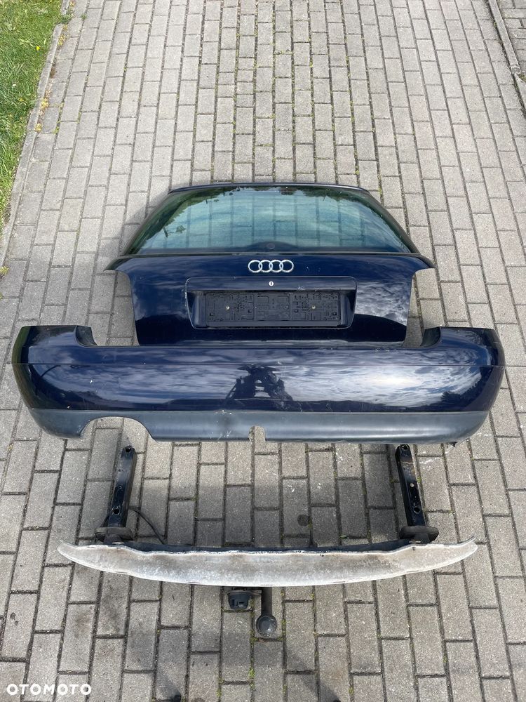 AUDI A4 B5 LIFT 99-01 LY5K ZDERZAK KLAPA HAK HOLOWNICZY KOMBI TYŁ - 1