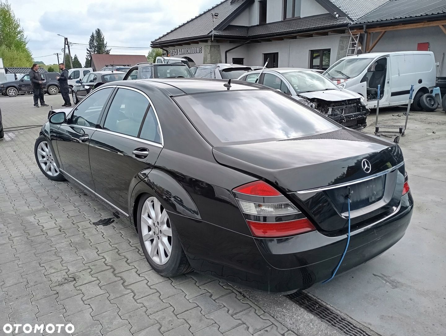 MERCEDES S-KLASA W221 221 STELAŻ SZYNA RAMA KANAPY PRAWY TYŁ A2219200187 - 8