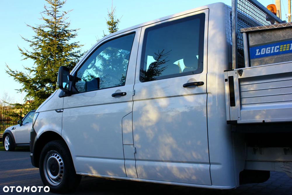 Volkswagen Transporter T6 2.0 TDI 102KM DOKA BRYGADÓWKA 6 OSÓB FV23% - 3