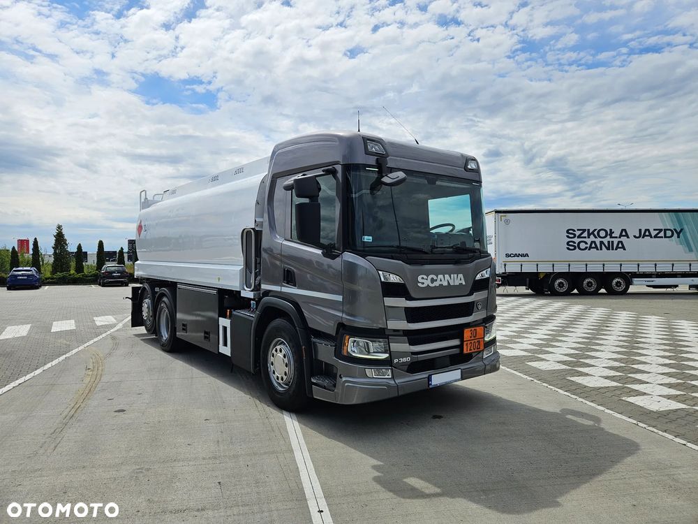 Scania P360 - Autocysterna, ADR - PALIWA 19m, Automat, SERWIS, Stokota - 1 właściciel - 2