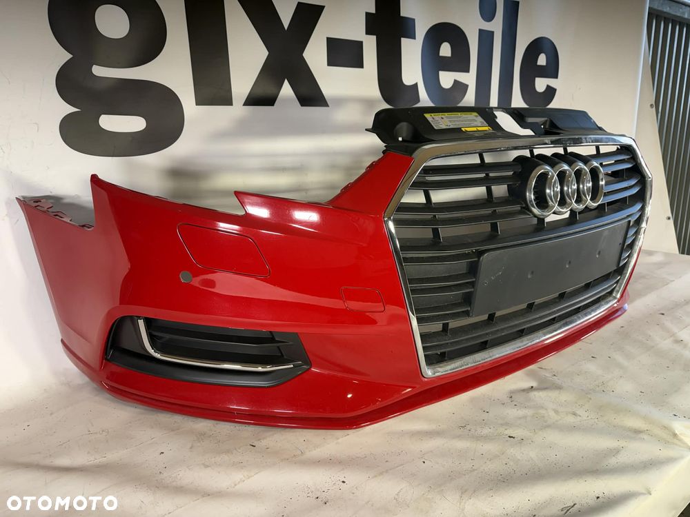 Audi A3 8V 8V5 Lift Sedan Zderzak Przód Przedni Sprysk PDC LZ3M 8V5807437P - 8