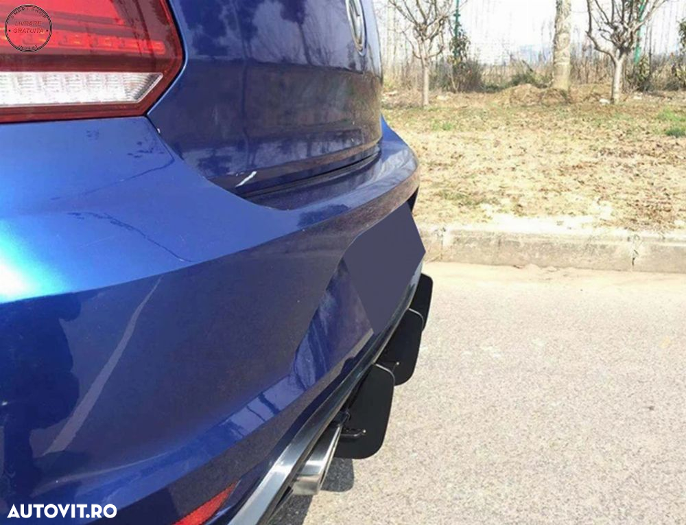 Extensie Prelungire Difuzor Bara Spate VW Polo 6R GTI Bara (2011-2018)- livrare gratuita - 8