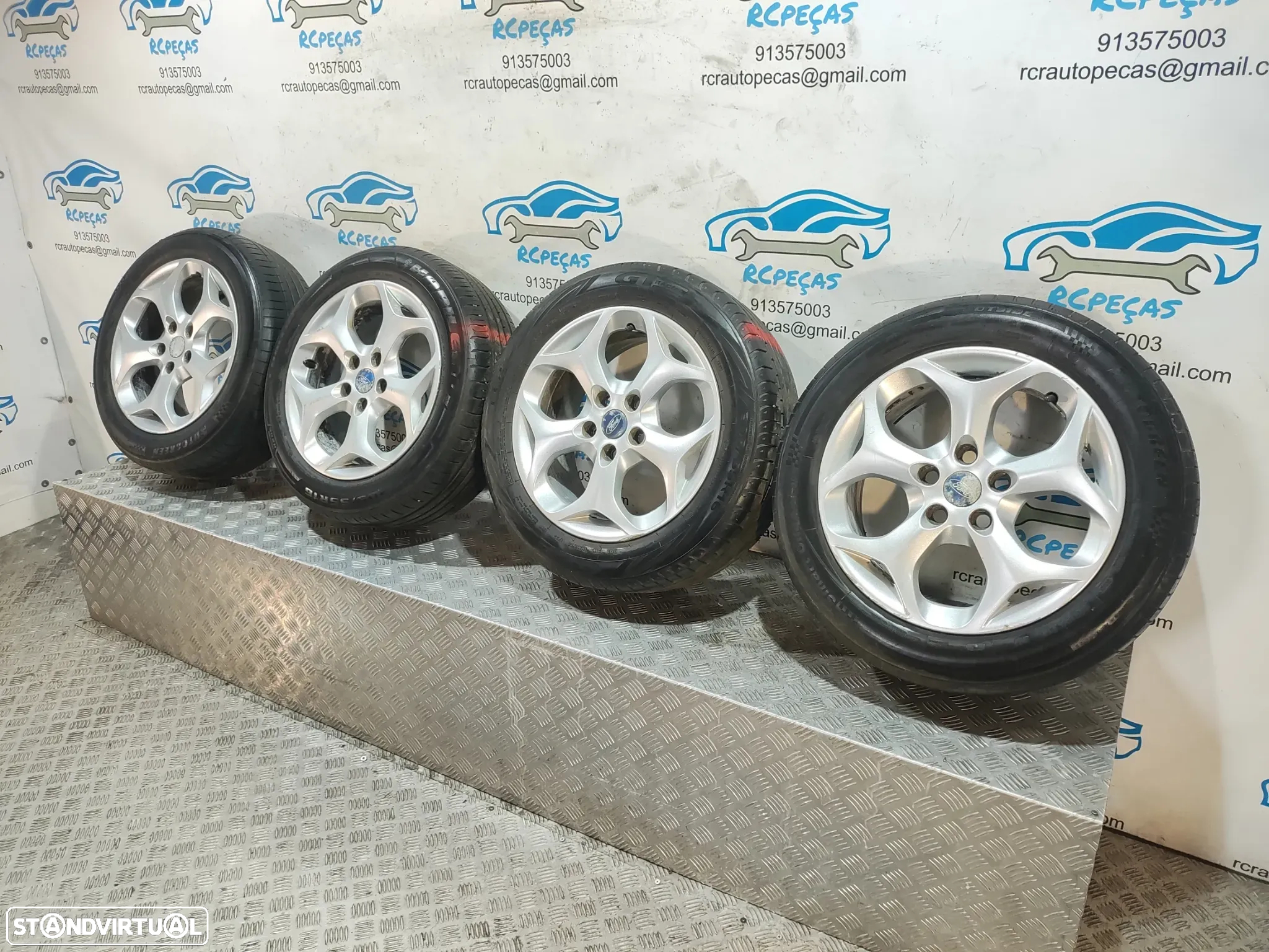 Jantes 16" Ronal | Ford - C-Max - ORIGINAIS - 7J | ET50 | 5x108 - 16 Polegadas | 7M5J-1007-AA | 7M5J1007AA | 205 55 16 - 11