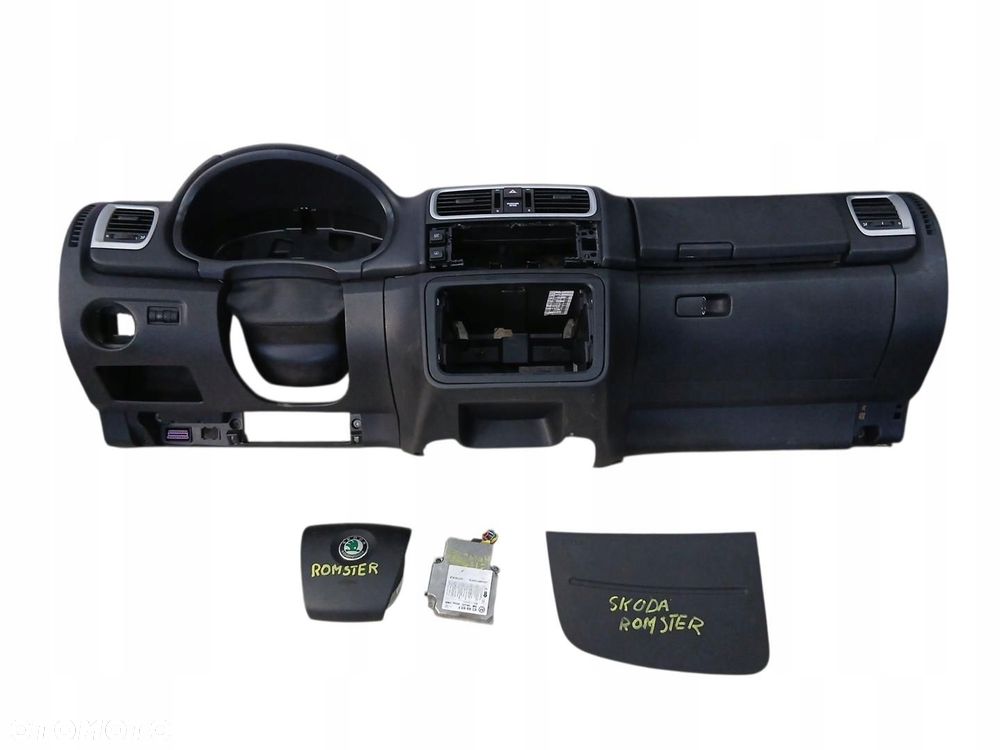 deska rozdzielcza konsola sensor skoda roomster kpl - 1