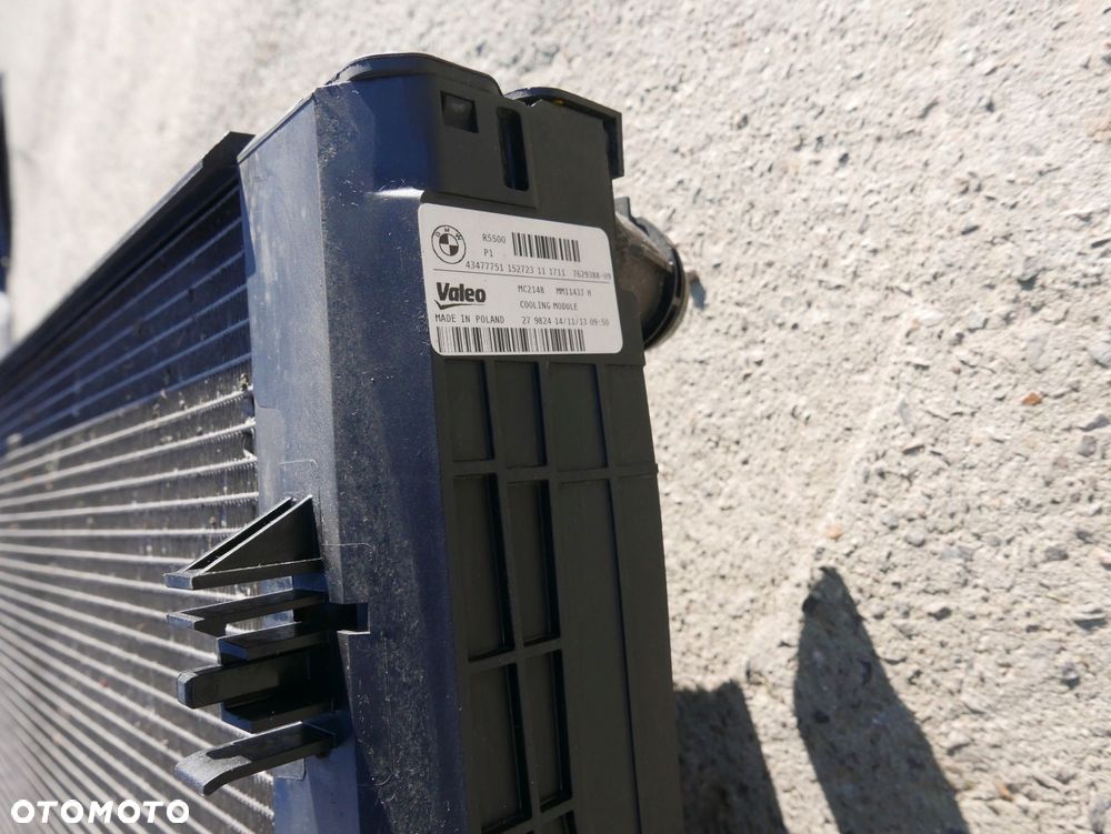 bmw f20 f30 320i 320d komplet zestaw chłodnic - 4