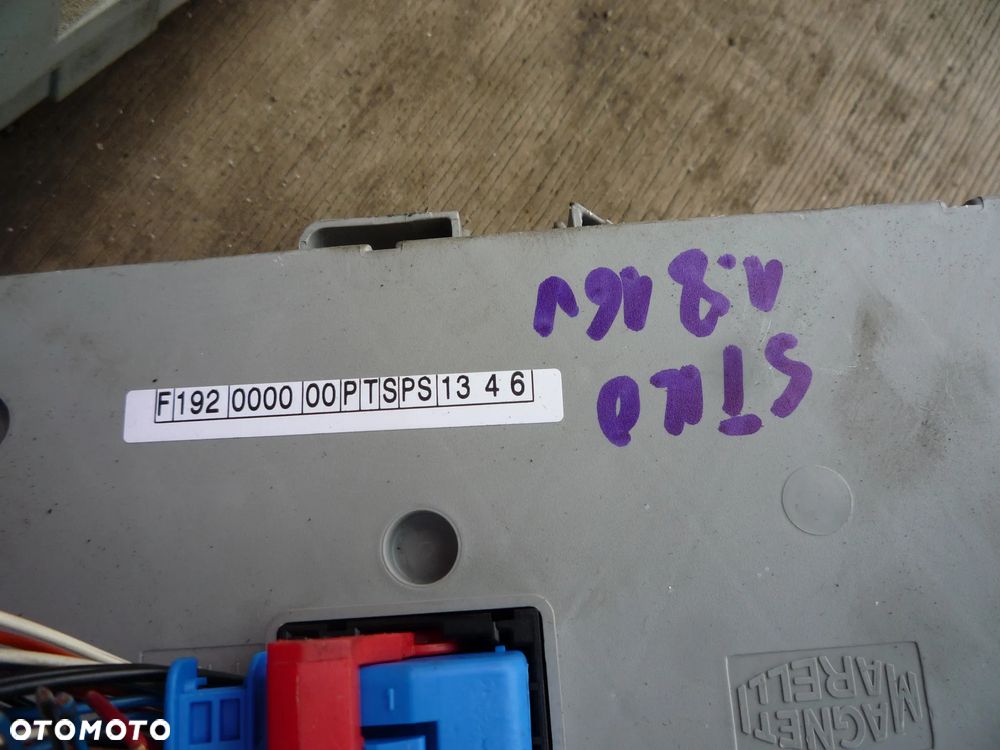 FIAT STILO 1.8 16V IMMO ZESTAW STARTOWY 55195500 - 2