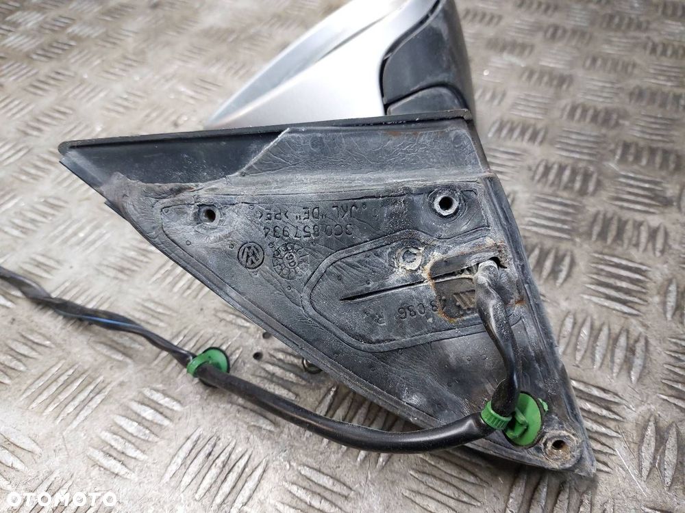 LUSTERKO PRAWE ELEKTRYCZNE VOLKSWAGEN PASSAT B6 LA7W 6 PIN EU - 6