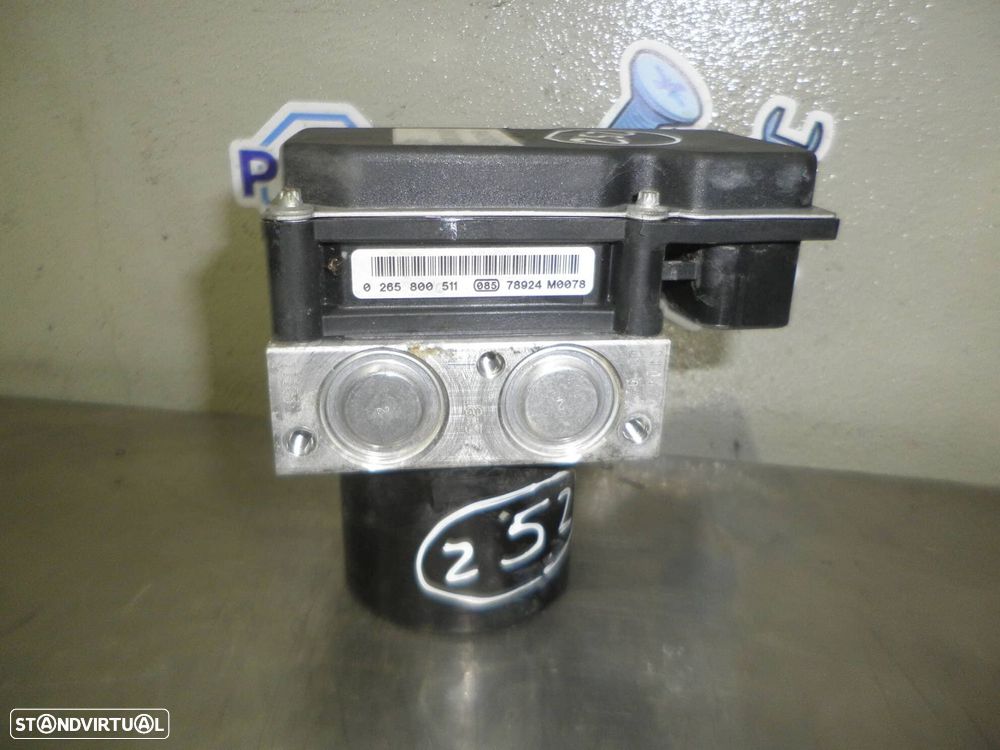 Abs 6Q0907379AF 0002  6Q0907379AF H05 SKODA FABIA 1,4TDI 2005 SEAT IBIZA 2008 1.2I 70CV 5P PRETO - 1