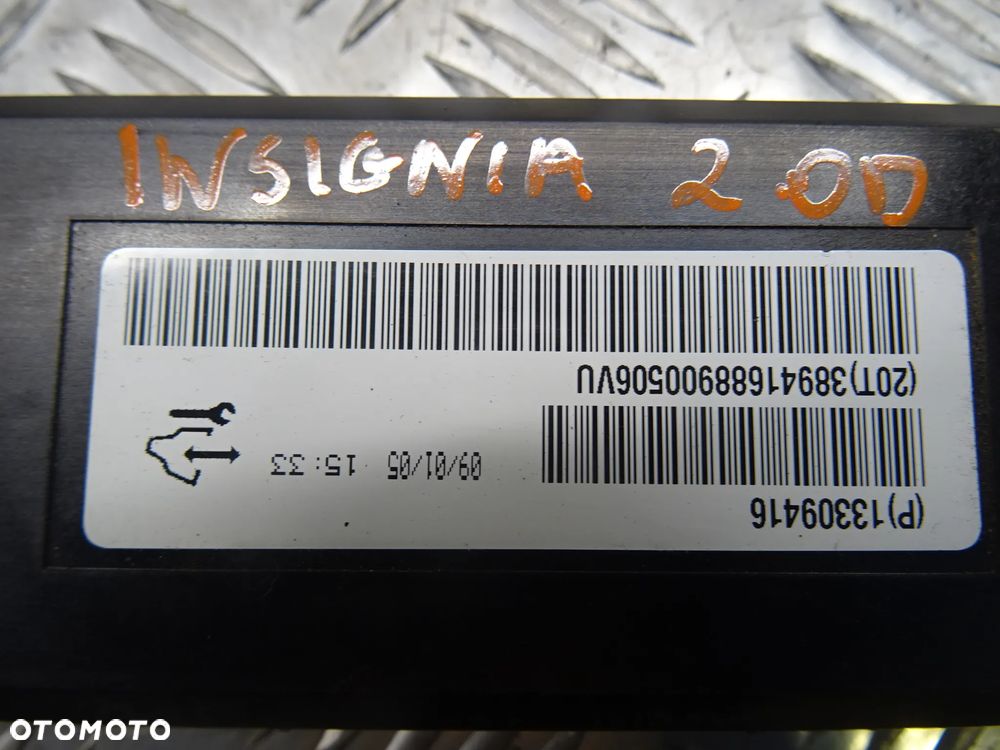 OPEL INSIGNIA 2.0 CDTI MODUŁ STEROWNIK NAWIEWU KLIMATYZACJI - 2