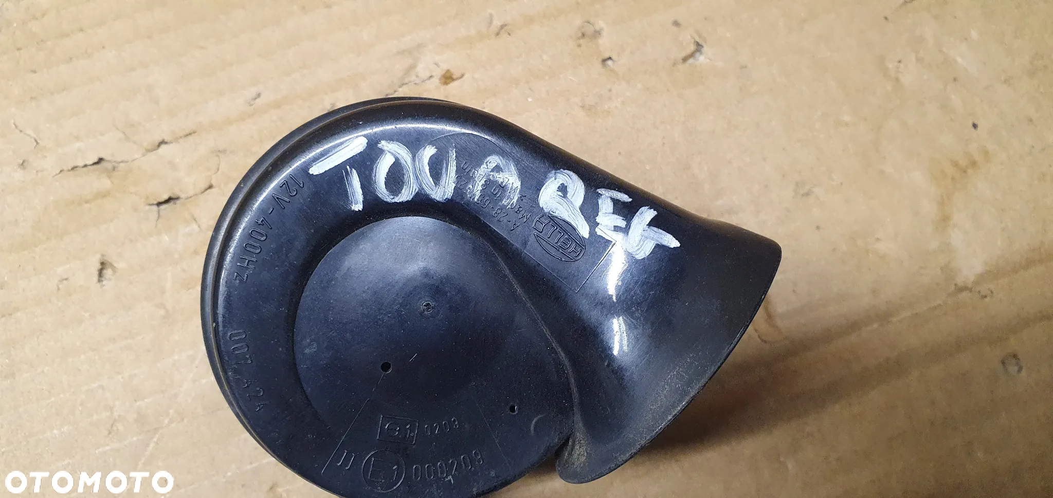 Klakson sygnał dźwiękowy VW Touareg 6N0951221 7L6951185 - 6