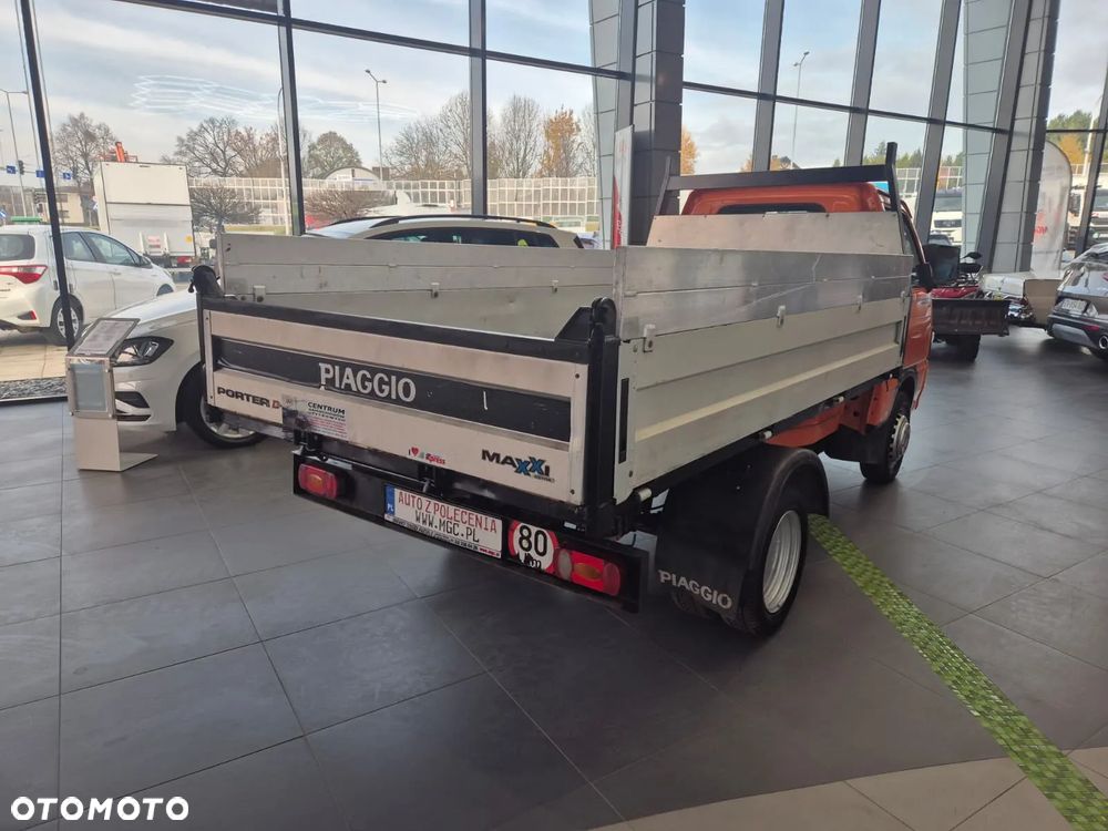 Piaggio PORTER S90 MAXXI EXTRA / WYWROTKA / 2 MIEJSCA / ALUMINIOWE BURTY / TYLNE KOŁA BLIZNIAK / MOŻLIWY TRANSPORT - 9