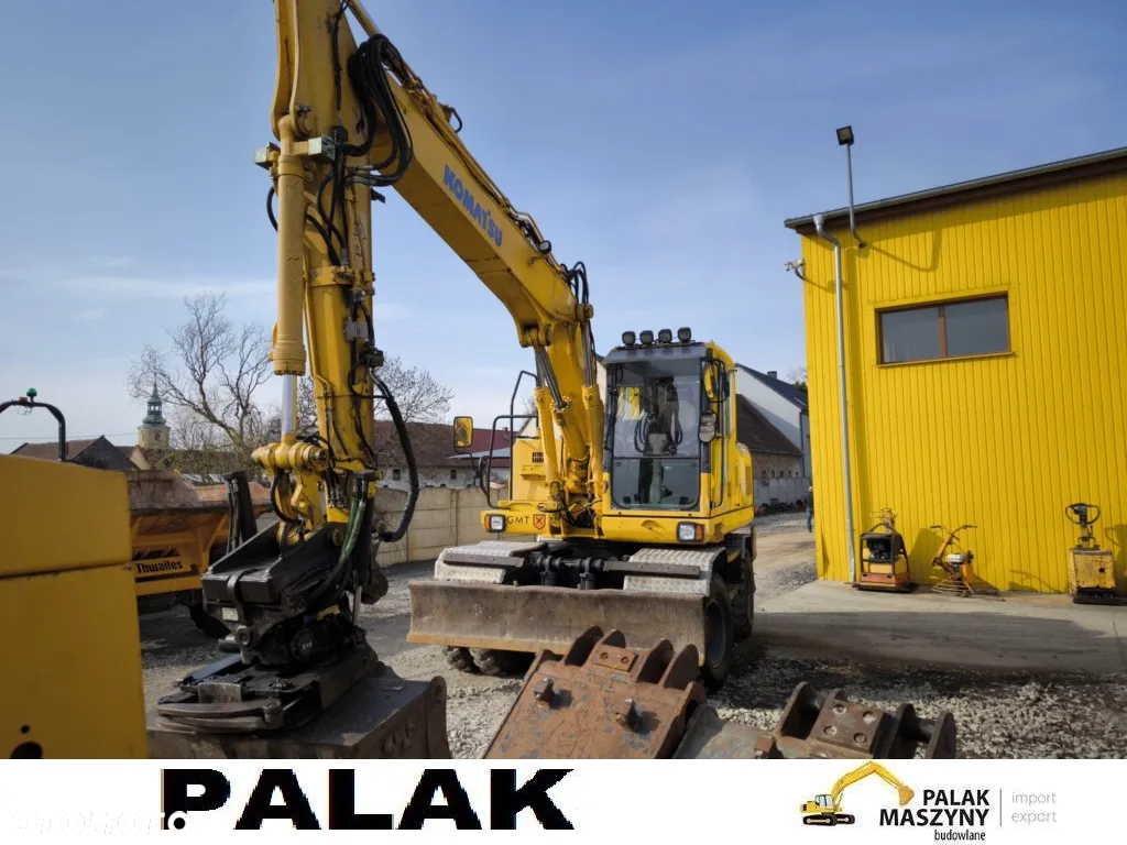 Komatsu Koparka kołowa KOMATSU PW 160-7E +ROTATOR , 2009 rok - 8