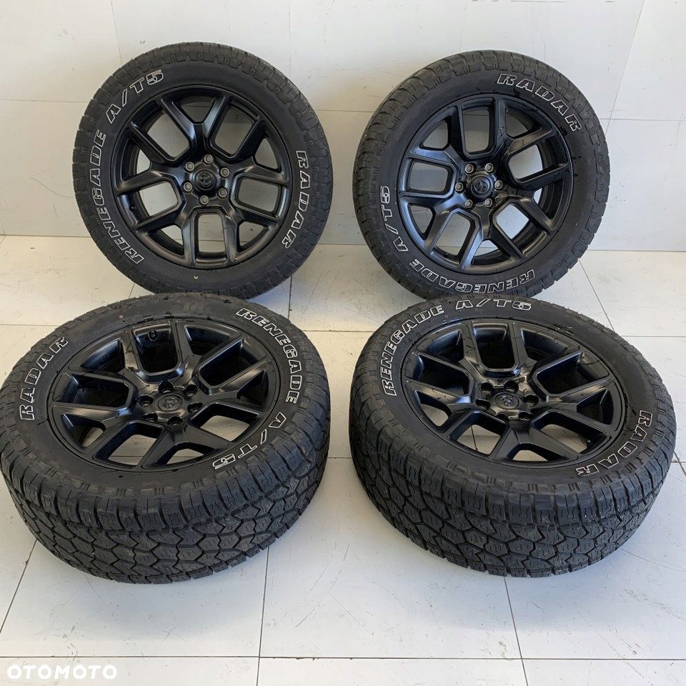 Koła felgi opony kpl. 4 sztuki oryginał 10,5mm DODGE RAM V 1500 LIMITED 22r - 1