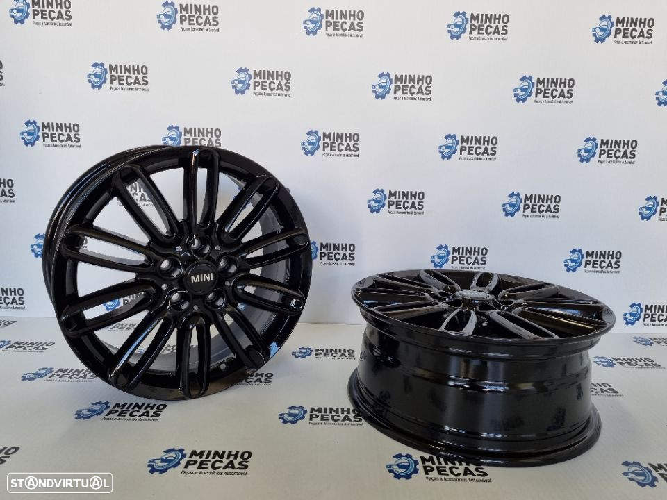 Jantes Mini Tentacle Spoke 500 em 17" (5x112) Preto Brilho - 4