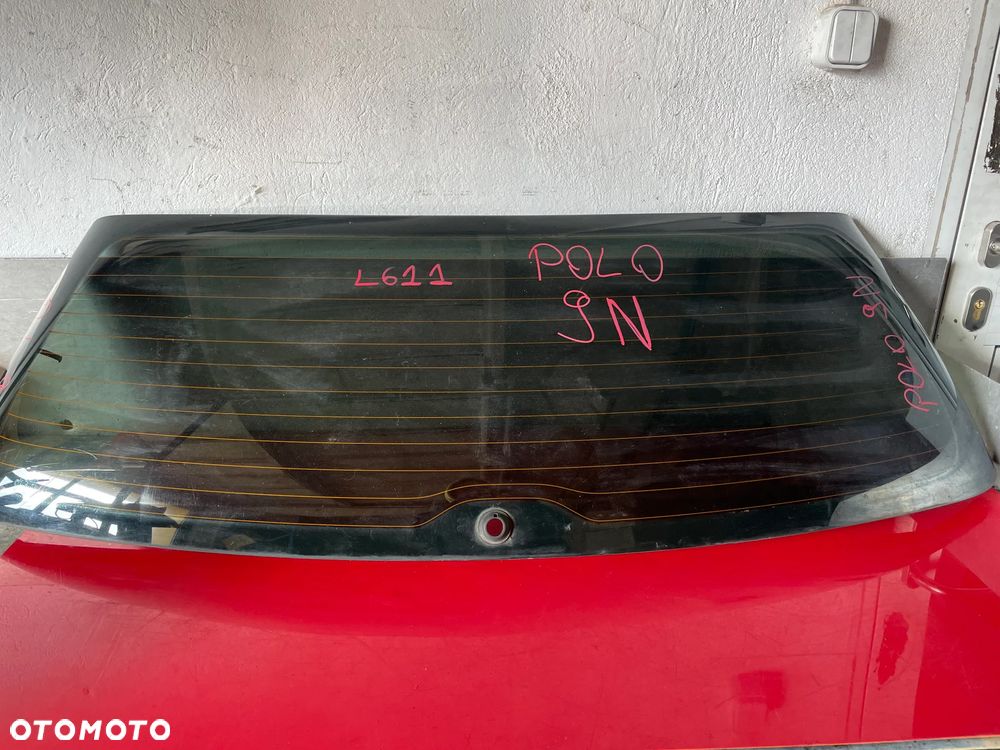 POLO 9N SZYBA KLAPY TYŁ POKRYWY BAGAŻNIKA - 1